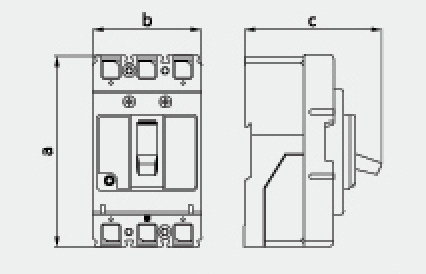 SM30-800 Adjustable molded case circuit breaker