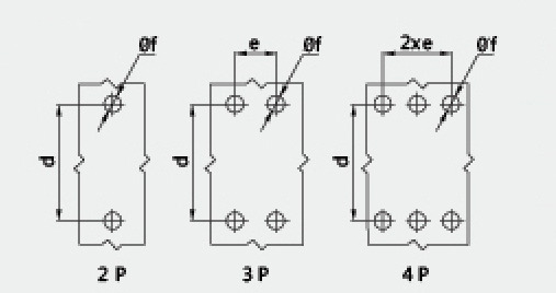 SM50-250 Thermal magnetic  molded case circuit breaker
